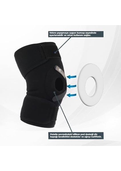 Flexy Medical Destekli Diz Bandajı 2 Adet fiyatları