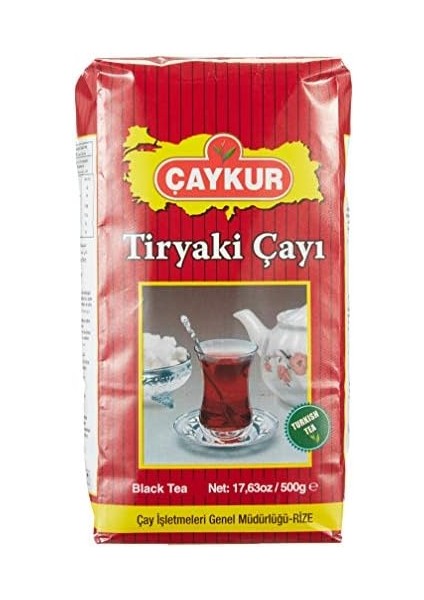 Çaykur Tiryaki Siyah Çay 500G
