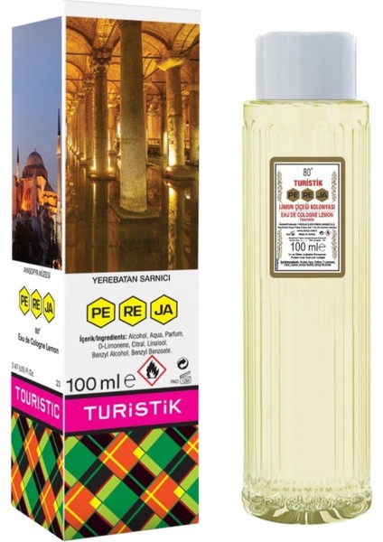 Pereja Limon Kolonyası 100 ml Cam