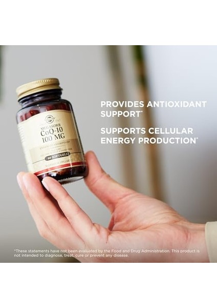 Solgar Coenzyme Q-10 100MG 60 Softjel modelleri