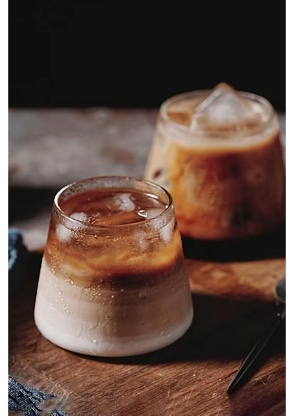 Life 2 Adet Isı Dayanıklı 400 ml Kahve, Meşrubat, Viski, Kokteyl, Sunum Bardağı MIT1145