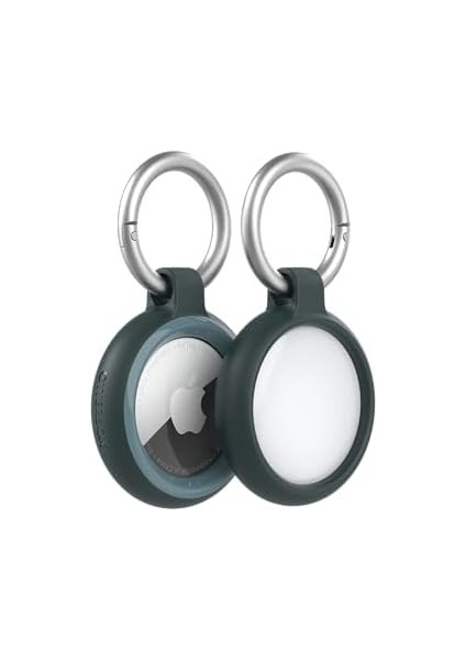 Sleek Serisi Airtag Için Kılıf, Darbeye ve Düşmeye Karşı Koruyucu, Karabinalı Airtags Için Ince Koruyucu Kılıf - Yeşil fiyatları