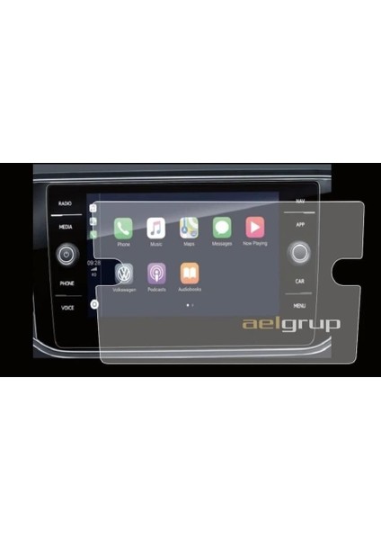 T-Roc 8 Inç Navigasyon Uyumlu Ekran Koruyucu 2019 2022