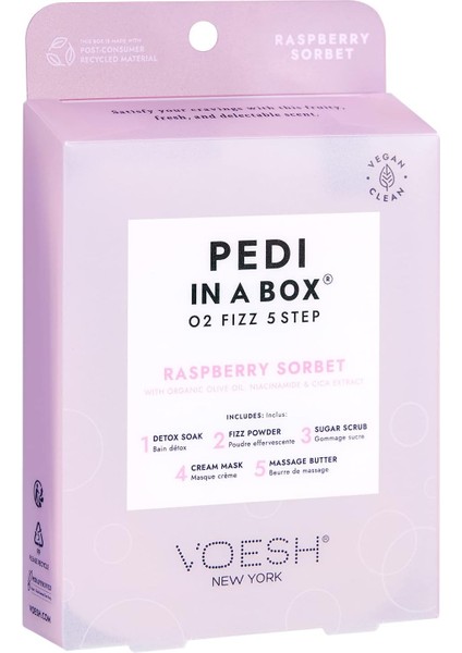 Voesh Pedi In A Box O2 Fizz 5 Adımlı Pedikür Setiahududu Sorbe fiyatları