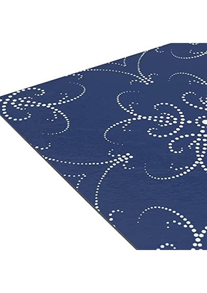 Kendinden Yapışkanlı 12 Inç Yer, 20 - 30,48 cm x 30,48 Cm, Lacivert Desenli - Soyma ve Yapıştırma, Mutfak, Yemek Odası, Yatak Odası ve Için Kendin Yap Zemin fiyatları