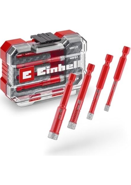 Xs- 4-Parça Taşlı Uç Seti (Kuru Kesim, 7 mm Kaplama, Dolgulu, Süper Turbo Kesme Kenarı, E 6.3 Şaft, Saklama Kutusu Dahil) - 49500404 fiyatları