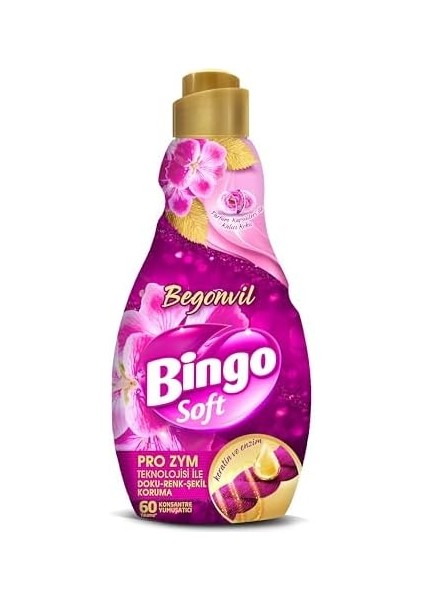 Bingo Soft Begonvil Yumuşatıcı, Çiçek Aromalı