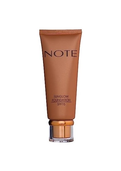 Note Sunglow 10 Işıltılı Spf 15 Bronzlaştırıcı Fondöten