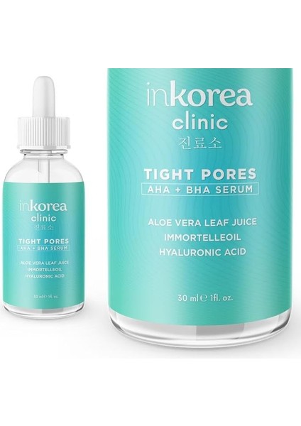 Inkorea Gözenek Sıkılaştırıcı Aha + Bha Serum - Tight Pores Aha + Bha Serum modelleri