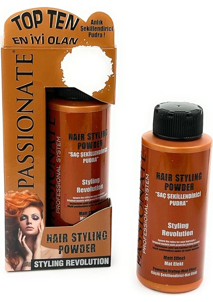 Passionate Saç Şekillendirici Pudra Güçlü Mat 20 G 8691228300762 fiyatları