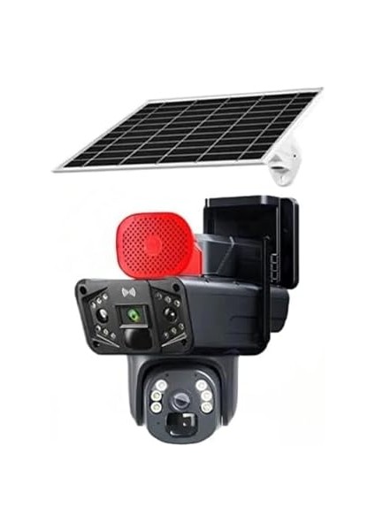 Rx-35 Aı 4g Güvenlik Kamerası, 6 Megapiksel Çift Lens, Hareket Algılama, 4g Sım Kart ve Güneş Paneli Uyumluluğu modelleri