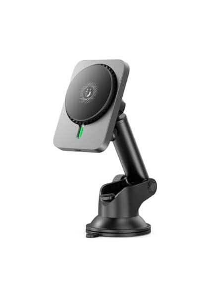 Xo Is Beauty CX018 Magsafe Ile Uyumlu Vantuzlu Kablosuz Hızlı Şarjlı Araç Telefon Tutucu, Dahili Soğutma Fanı, 15W Hızlı Şarj, Ayalanabilir Yükseklik, Harici Mıknatıs Ile Uyum, Siyah fiyatları