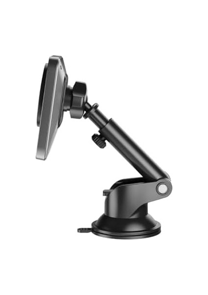 Xo Is Beauty CX018 Magsafe Ile Uyumlu Vantuzlu Kablosuz Hızlı Şarjlı Araç Telefon Tutucu, Dahili Soğutma Fanı, 15W Hızlı Şarj, Ayalanabilir Yükseklik, Harici Mıknatıs Ile Uyum, Siyah modelleri