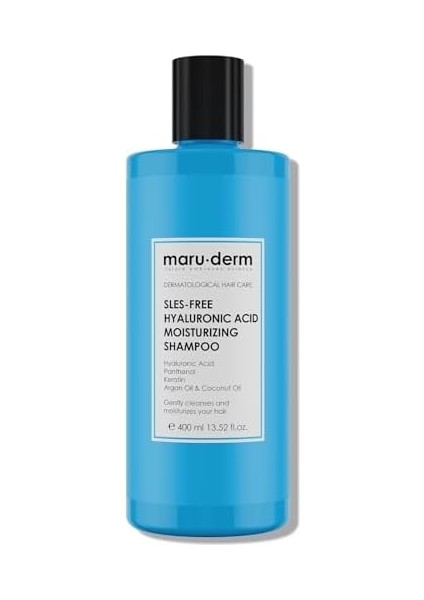 Maru.derm Sles Içermeyen Hyaluronik Asit Nemlendirici Şampuan 400 ml