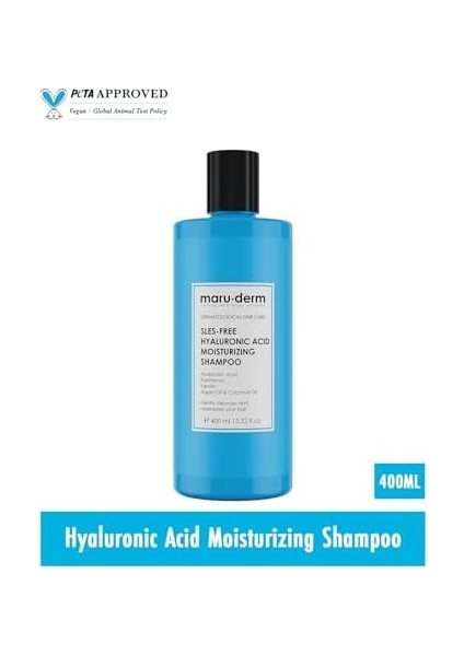 Maru.derm Sles Içermeyen Hyaluronik Asit Nemlendirici Şampuan 400 ml modelleri