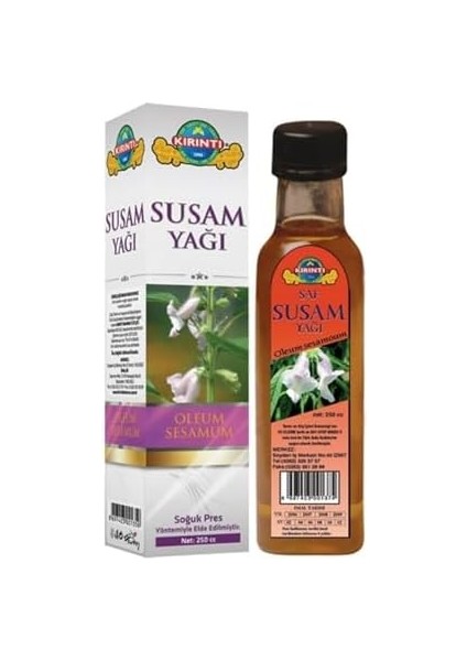Kırıntı 2000 Susam Yağı 250 ml
