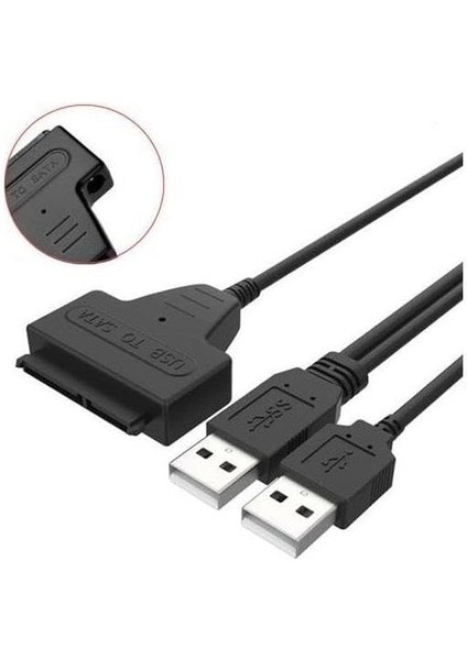 USB 2.0 2.5 3.5 Inç Sata SSD HDD Hard Disk Dc Güç Çevirici Dönüştürücü Adaptör Kablosu modelleri