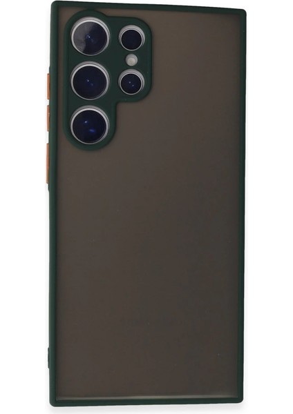 Samsung Galaxy S24 Ultra Kılıf Montreal Silikon Kapak - Yeşil