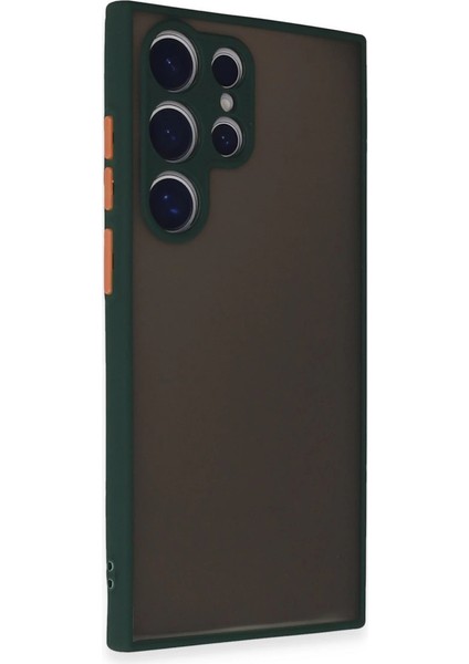 Samsung Galaxy S24 Ultra Kılıf Montreal Silikon Kapak - Yeşil fiyatları