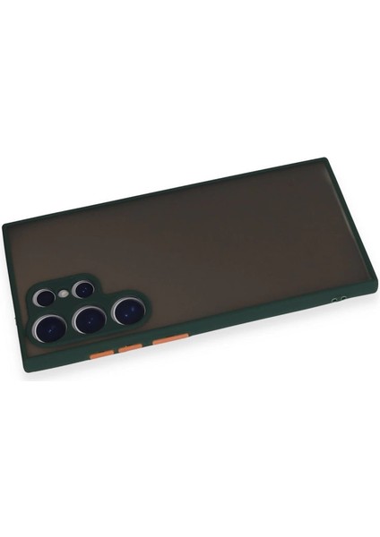 Samsung Galaxy S24 Ultra Kılıf Montreal Silikon Kapak - Yeşil modelleri