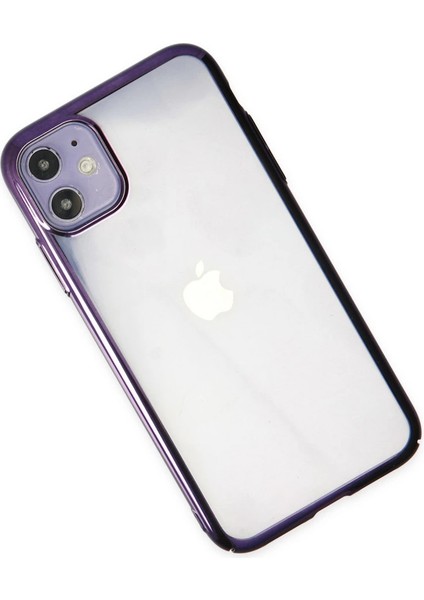 Iphone 12 Kılıf Element Silikon - Mor modelleri