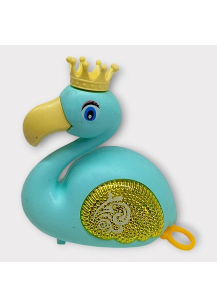 Kurmalı Işıklı Sevimli Flamingo - Yeşil (Lisinya) fiyatları