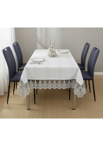 Güpürlü Dertsiz Masa Örtüsü Leke Tutmaz fiyatları