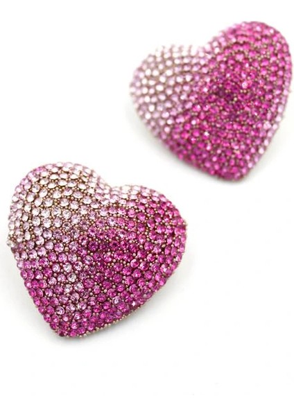 Kalp Küpe - Pembe fiyatları