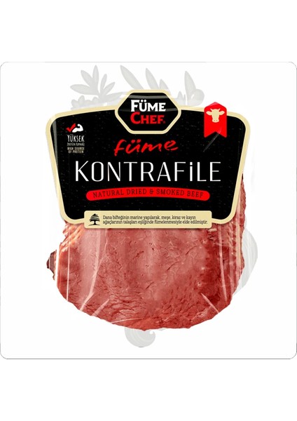 Füme Chef Dilimli Füme Kontrafile 100 gr