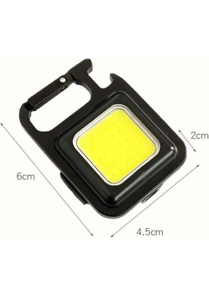 Kamp Çadır Lambası Şarjlı El Feneri Işıldak Anahtarlık Mini Mıknatıslı indirimleri