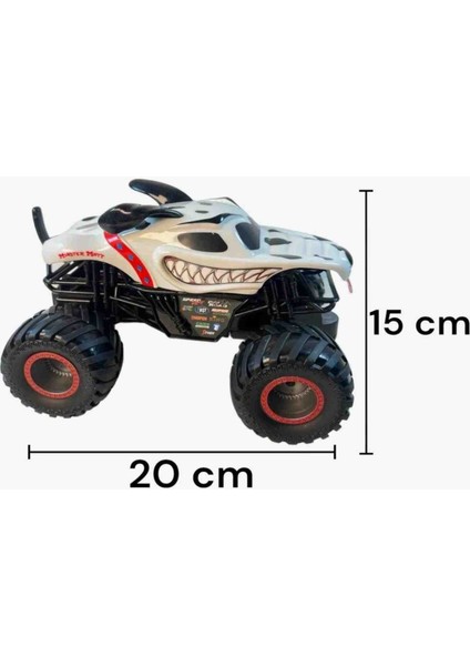 Uzaktan Kumandalı Full Fonksiyon Sarjlı Monster Jeep