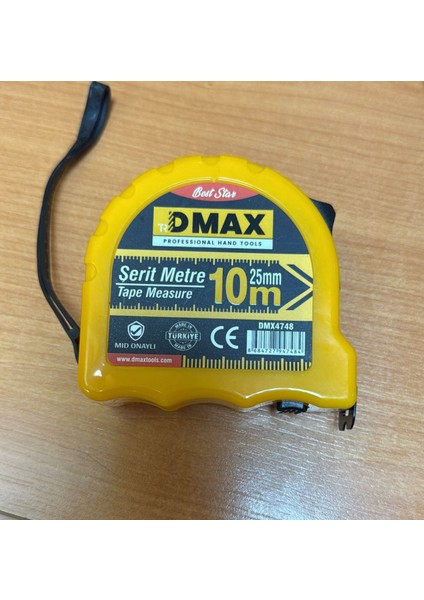 DMX-4748 Şerit Metre 10 Metre 10X25 mm