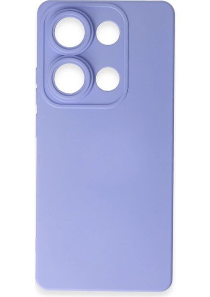 Xiaomi Redmi Note 13 Pro 4g Kılıf Nano Içi Kadife Silikon - Lila