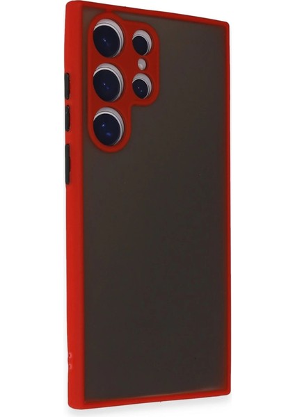 Samsung Galaxy S24 Ultra Kılıf Montreal Silikon Kapak - Kırmızı fiyatları