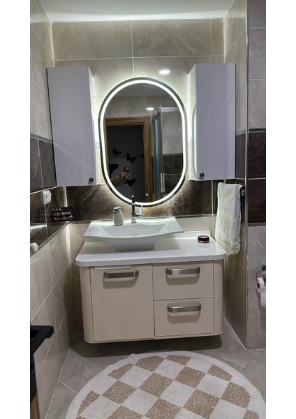 Dokunmatik Kumlamalı Ledli Ayna fiyatları