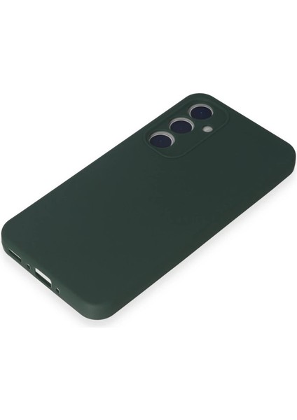 Samsung Galaxy A15 4g Kılıf First Silikon - Koyu Yeşil fırsatları