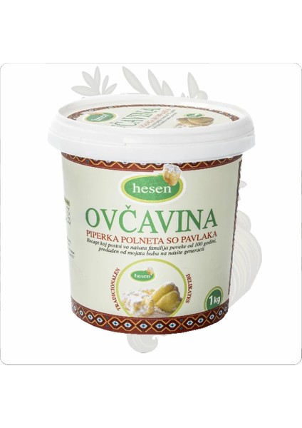 Ovcavina Soka Kaymaklı Biber 1000 gr