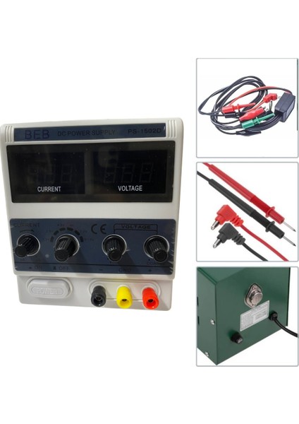 Beb PS-1502D Güç Kaynağı | 2A | Dc 0-15V Ayarlanabilir Psu
