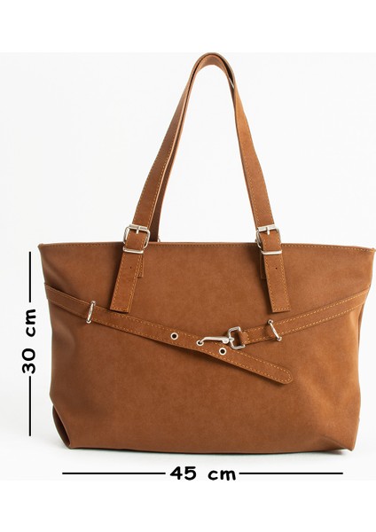 Bianco Kadın Kemer Detaylı Omuz Çantası modelleri