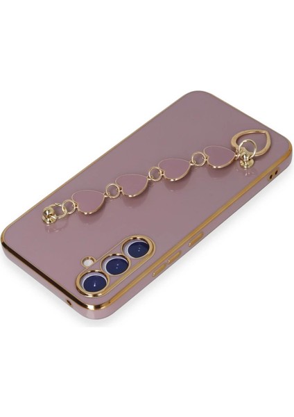 Samsung Galaxy A54 5g Kılıf Esila Silikon - Mor modelleri