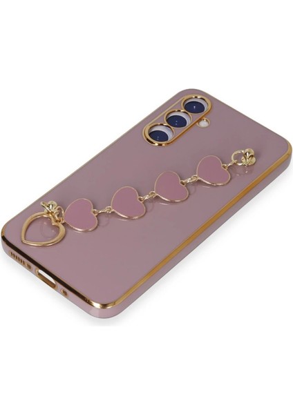 Samsung Galaxy A54 5g Kılıf Esila Silikon - Mor fırsatları