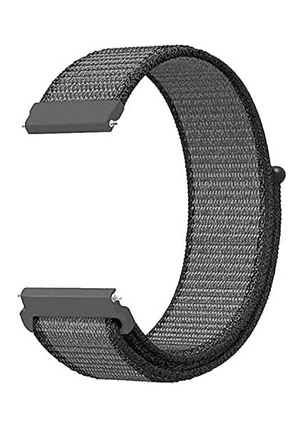 Gts 2 Mini 40MM Için Hasırlı Kordon Woven Sport Loop Gri modelleri