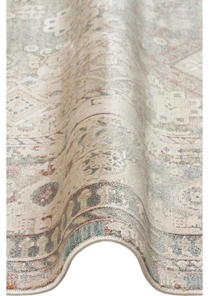 Andora 03 Beıge Yumuşak Dokulu Vintage Esintilere Sahip Over-Dyed Sık Dokuma Bambu Salon Halısı modelleri