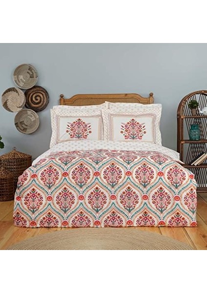 Carmenta KIREMIT%100 Pamuk Tek Kişilik Nevresim Takımı fiyatları