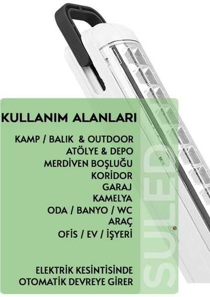 SL-1024 69 Power Li Işıldak Çekmeli Ipli Fener Şarjlı Işıldak 2 Kademeli Aydınlatma Kamp El Feneri fiyatları