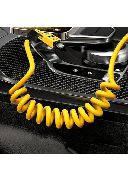 65W 4 In 1 Usb+C Type C To ile Uyumlu Şarj Kablosu, Metal Başlık Sağlam Kopmaz Kablo Akordiyon Pd Hızlı Şarj Ios USB modelleri