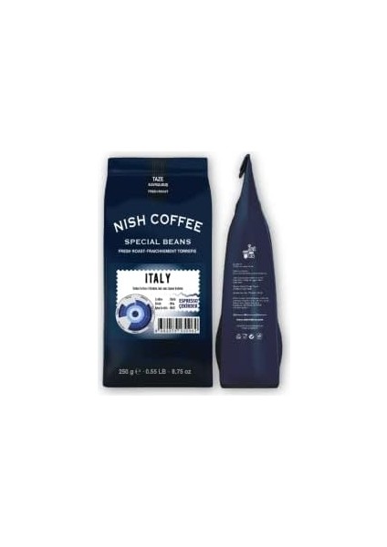 Nish Kahve Espresso Italy 250 Gr-Çekirdek fiyatları