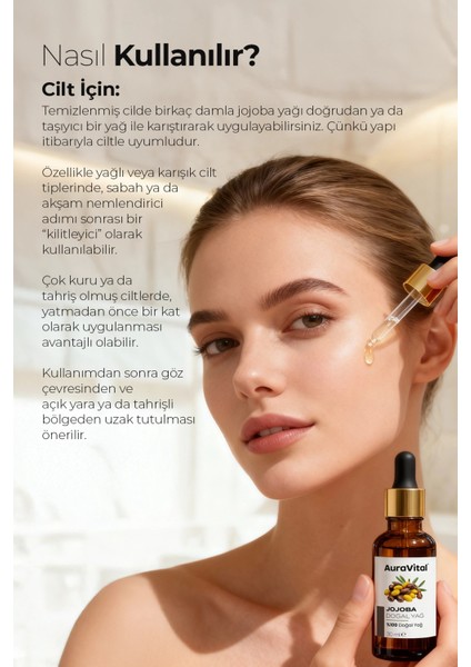 Jojoba Yağı 30 ml %100 Saf ve Doğal modelleri