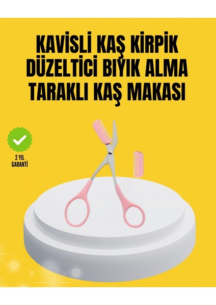 Kaş, Kirpik ve Tırnak Çevresi Temizliği Için Çok Fonksiyonlu Makas