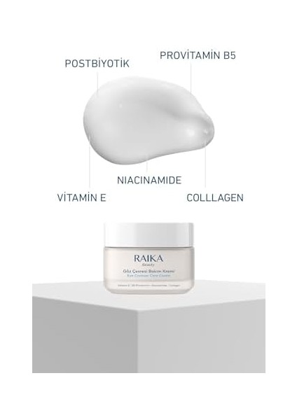 Raıka Beauty Göz Çevresi Bakım Kremi modelleri